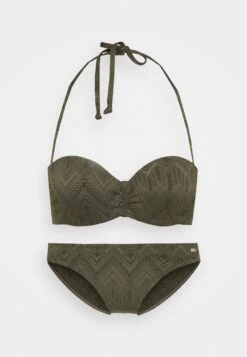 Buffalo Wire Bandeau Set - Bikini - Oliv -Buffalo 64276ea7c27d44b1b115333fc302f6d3