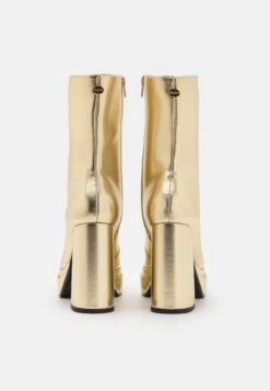 Buffalo May Zip Boot Mid - Botines De Tacón - Gold -Buffalo 64ba009d71ab4b3b9dcca33823e2373e