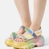 Buffalo Vegan Classic - Sandalias Con Plataforma - Rainbow