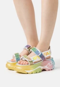 Buffalo Vegan Classic - Sandalias Con Plataforma - Rainbow