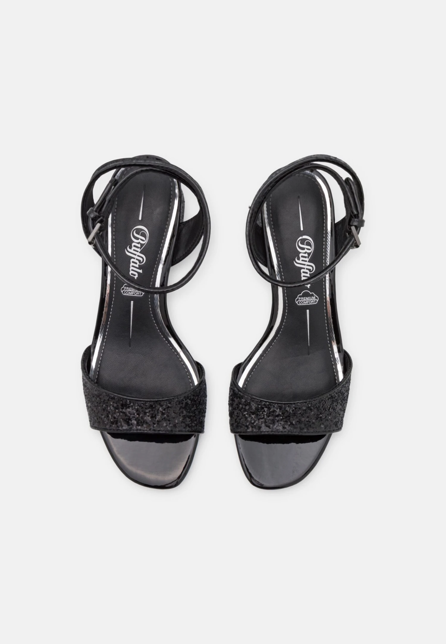 Buffalo Rainelle - Sandalias - Black/Silver 6 Buffalo Rainelle - Sandalias - Black/Silver - Imagen 6