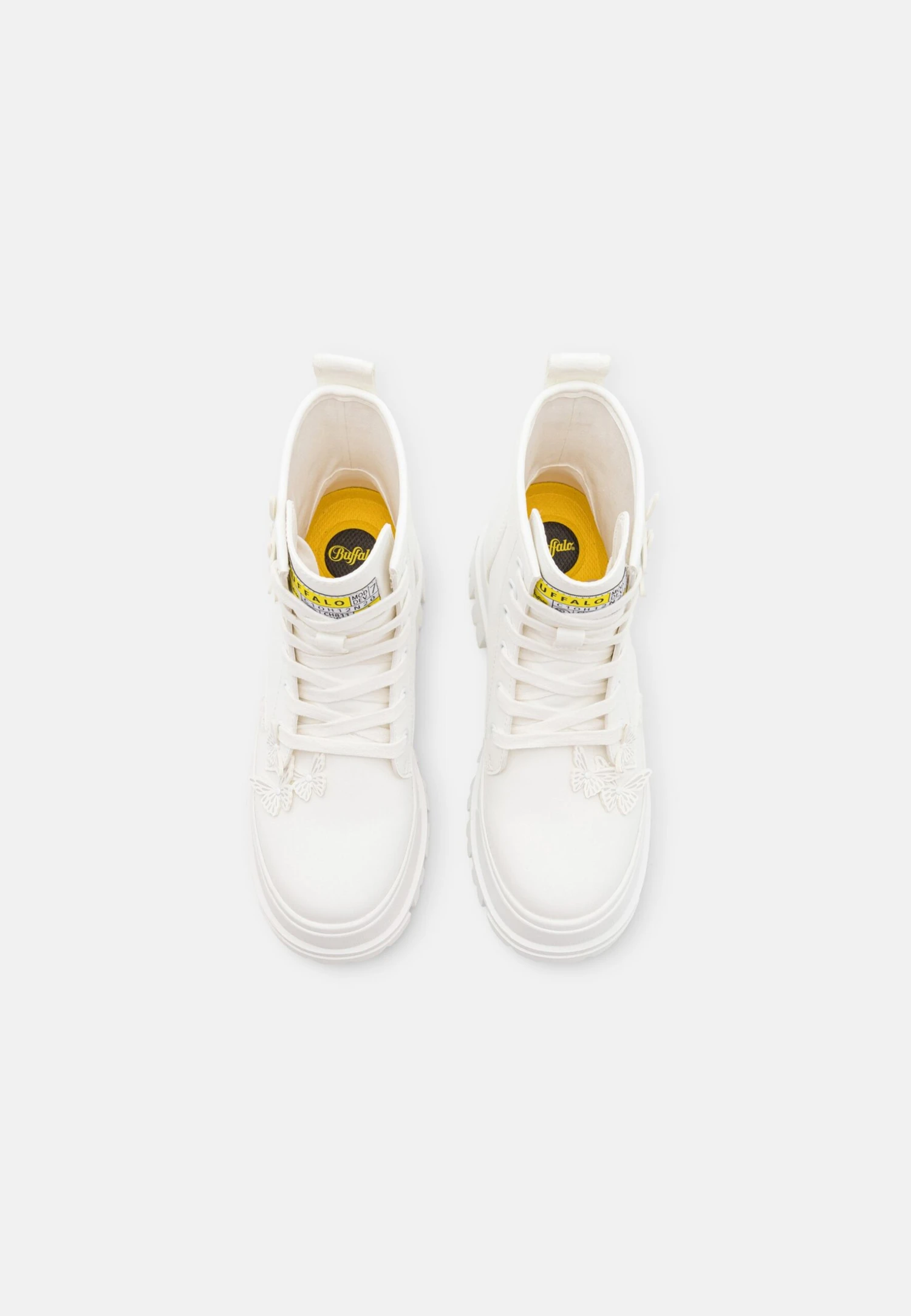 Buffalo Aspha Butterflies - Botines Con Plataforma - White 6 Buffalo Aspha Butterflies - Botines Con Plataforma - White - Imagen 6