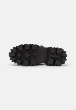 Buffalo Vegan Lion Teeth - Sandalias Con Plataforma - Black -Buffalo 703f596609b14c02bf93015c1df2bacd