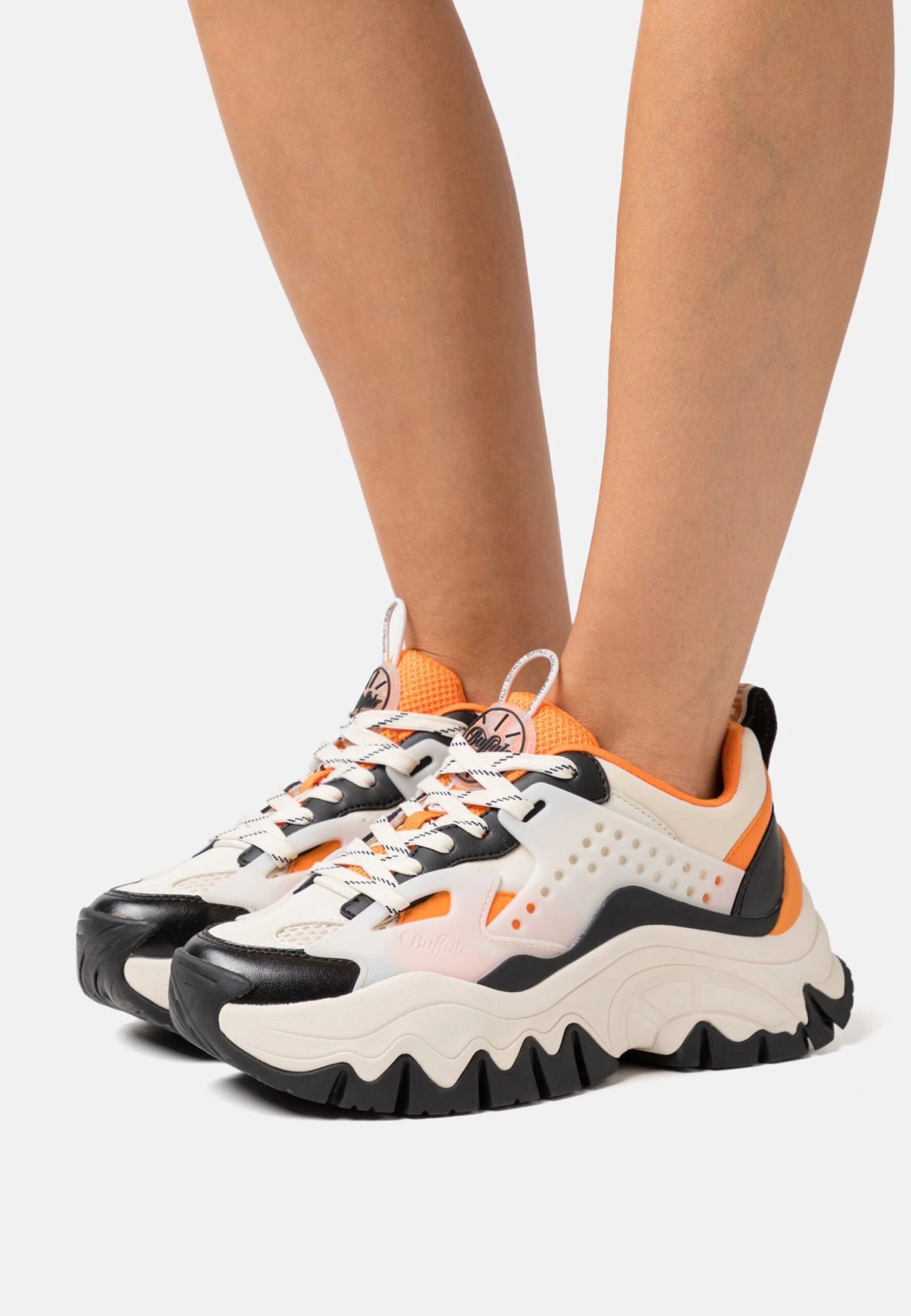 Buffalo Trail - Zapatillas - Cream/Orange/ Black 1 Buffalo Trail - Zapatillas - Cream/Orange/ Black