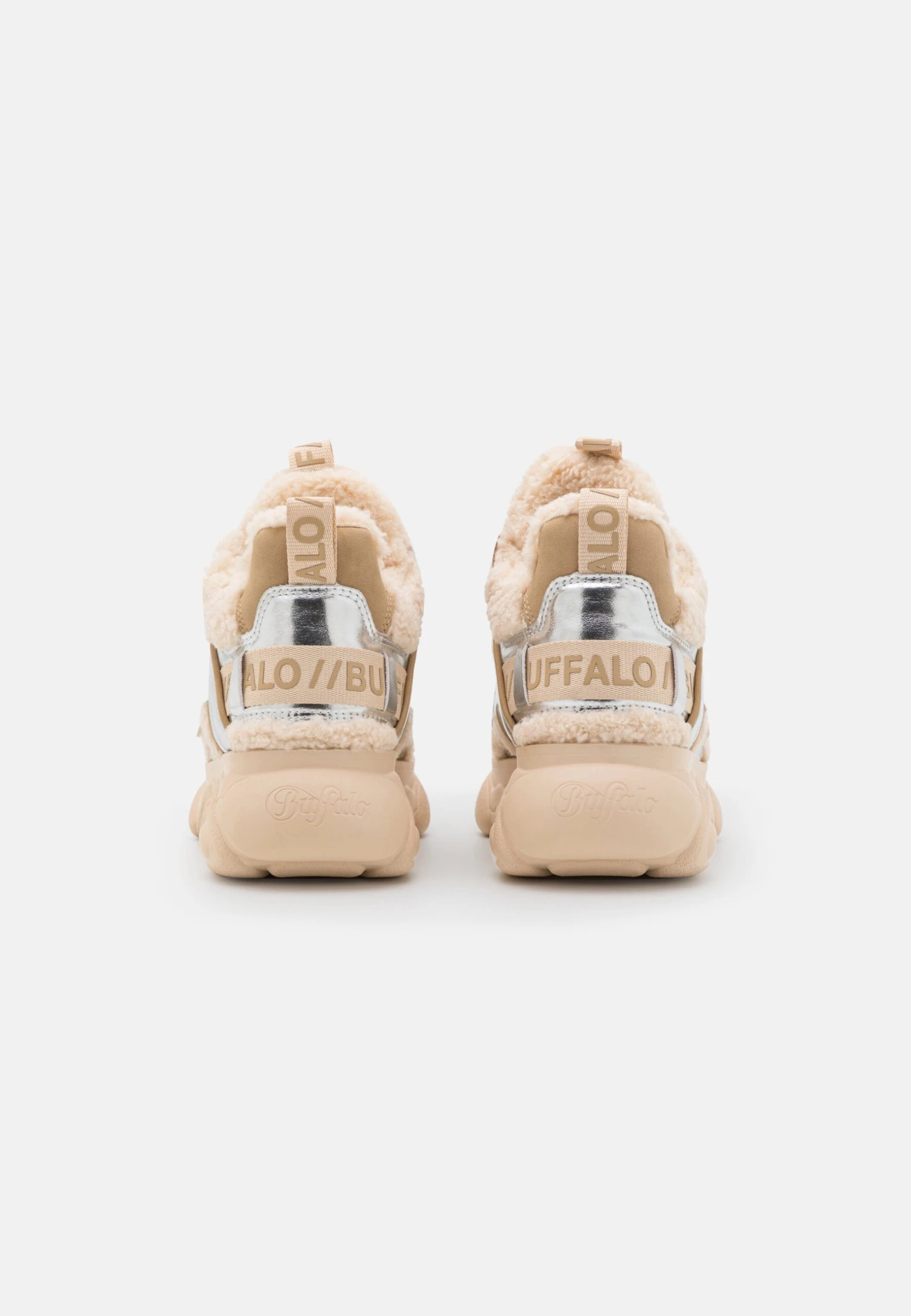 Buffalo Chai Warm - Zapatillas - Cream/Silver-Coloured 4 Buffalo Chai Warm - Zapatillas - Cream/Silver-Coloured - Imagen 4