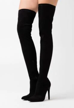 Buffalo Vegan Marjorie - Botas De Tacón - Black