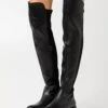 Buffalo Mireya - Botas Mosqueteras - Black