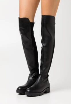 Buffalo Mireya - Botas Mosqueteras - Black