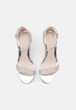 Buffalo Monroe 2 - Sandalias De Tacón - Silver -Buffalo 79472a20e3db4815ae6b89dc79288969