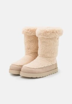 Buffalo Eve Pull-On - Botas - Cream -Buffalo 7aabd8f922554fa791abc949c30ed236