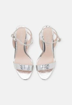 Buffalo Jean Neat - Sandalias De Tacón - Snake Silver -Buffalo 7c1c75f1f2de4125a5e75759942bc5db