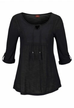 Buffalo Camiseta De Manga Larga - Schwarz