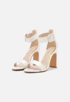 Buffalo Vegan Jean Ankle - Sandalias De Tacón - White -Buffalo 81529da282e24e579874a9b7095bab1e