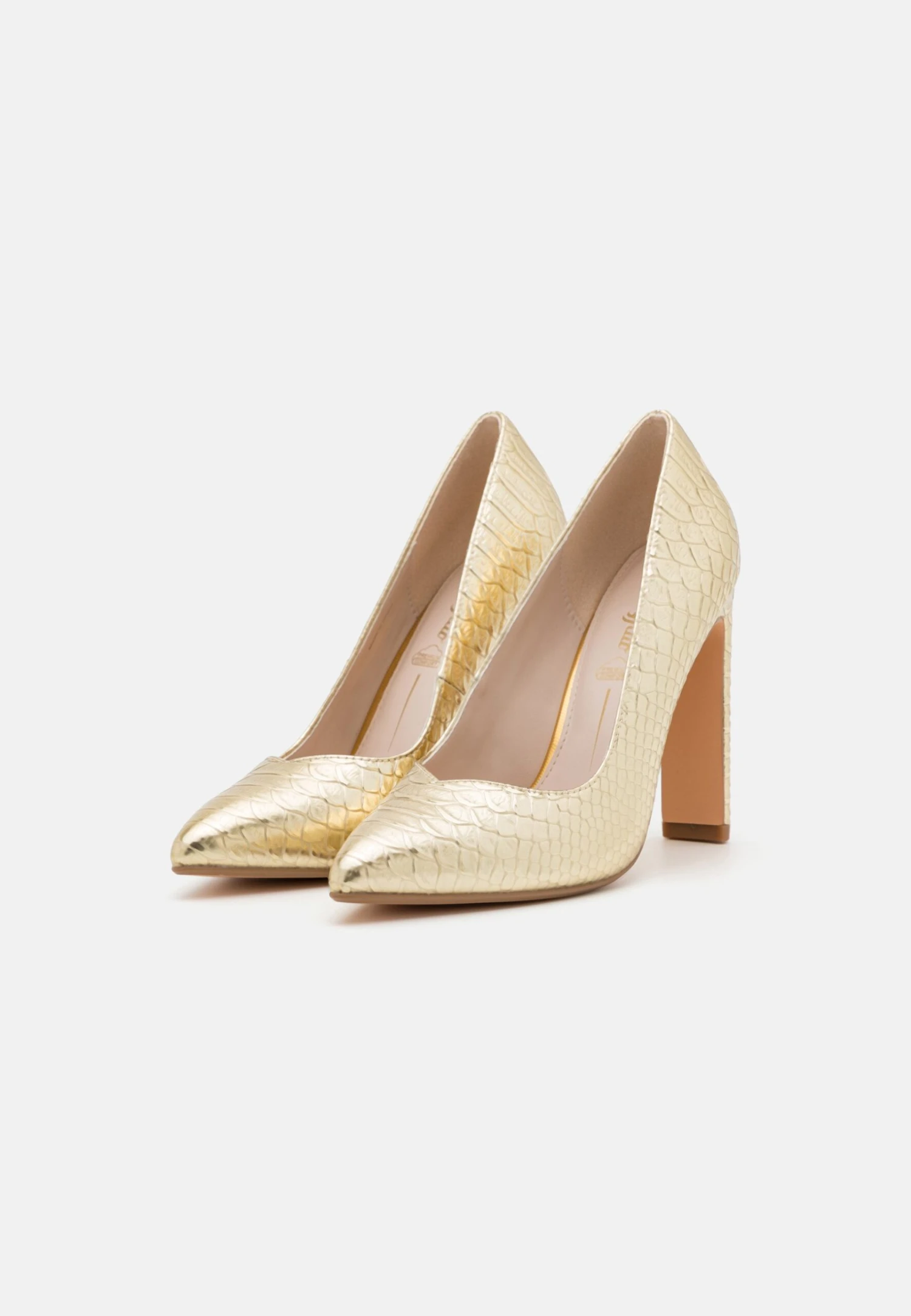 Buffalo Jolie- Zapatos Altos - Snake Gold 3 Buffalo Jolie- Zapatos Altos - Snake Gold - Imagen 3