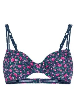 Buffalo Top De Bikini - Navy Print -Buffalo 84c0897967cf4616a6685a3041933457