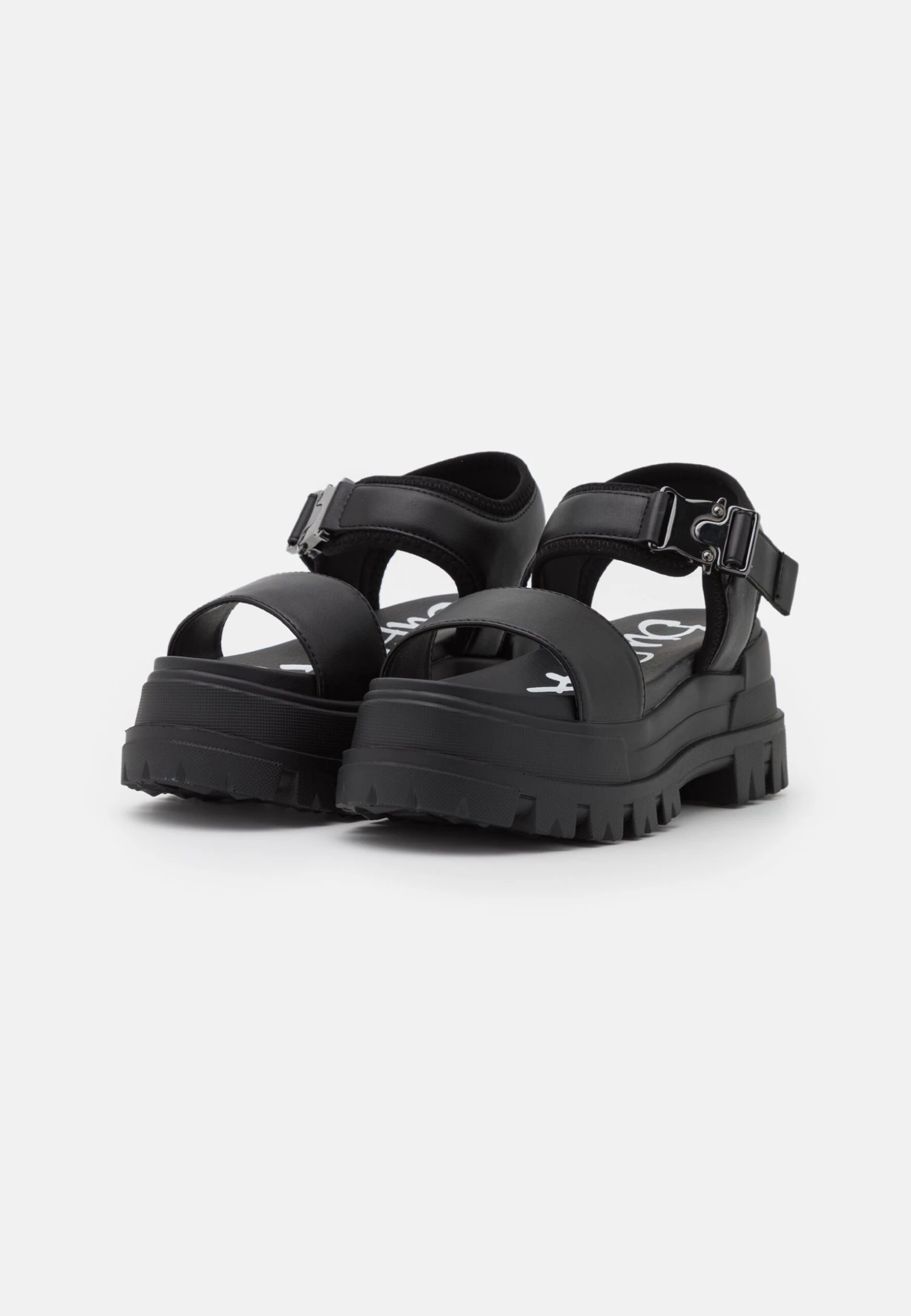 Buffalo Vegan Jojo - Sandalias Con Plataforma - Black 3 Buffalo Vegan Jojo - Sandalias Con Plataforma - Black - Imagen 3