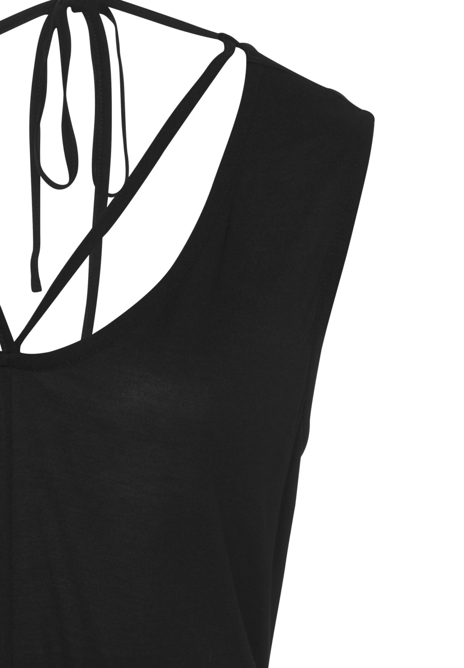 Buffalo Vestido Largo - Schwarz 4 Buffalo Vestido Largo - Schwarz - Imagen 4