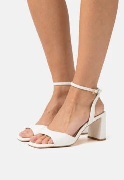 Buffalo April Neat - Sandalias - Pearl White