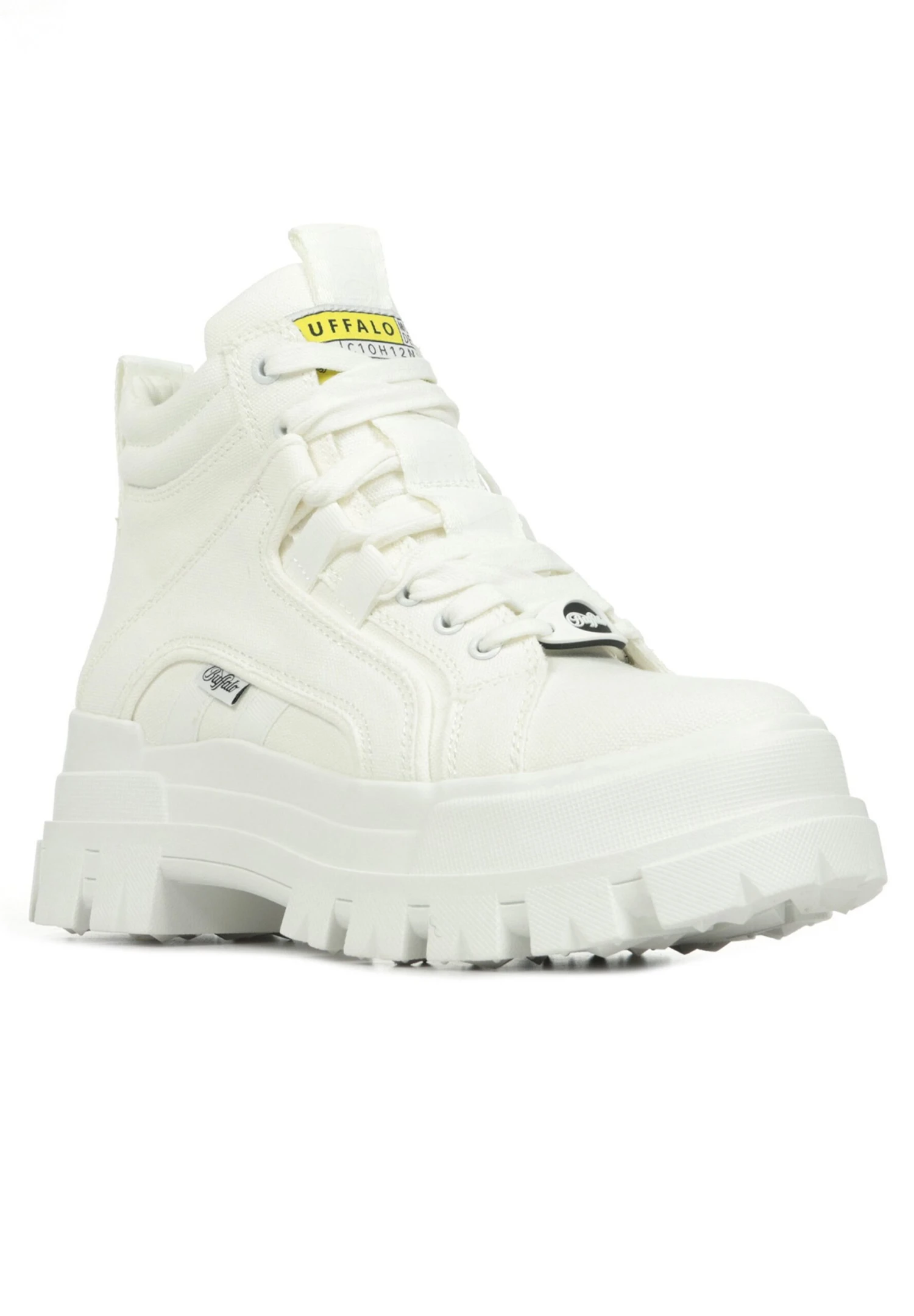 Buffalo Aspha Nc Mid - Botines Con Cordones - White 2 Buffalo Aspha Nc Mid - Botines Con Cordones - White - Imagen 2