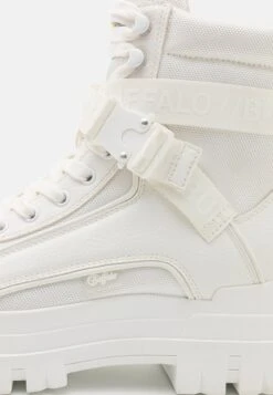 Buffalo Aspha Laceup Mid Men - Botines Con Cordones - White 11 Buffalo Aspha Laceup Mid Men - Botines Con Cordones - White -Buffalo 8db87954598640c2baaeee373f55f02c