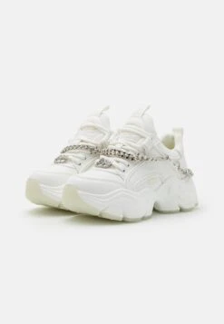 Buffalo Binary Chain Vegan - Zapatillas - White/Silver 8 Buffalo Binary Chain Vegan - Zapatillas - White/Silver -Buffalo 912f3bf16cff49ae9ba37ad309d86c17