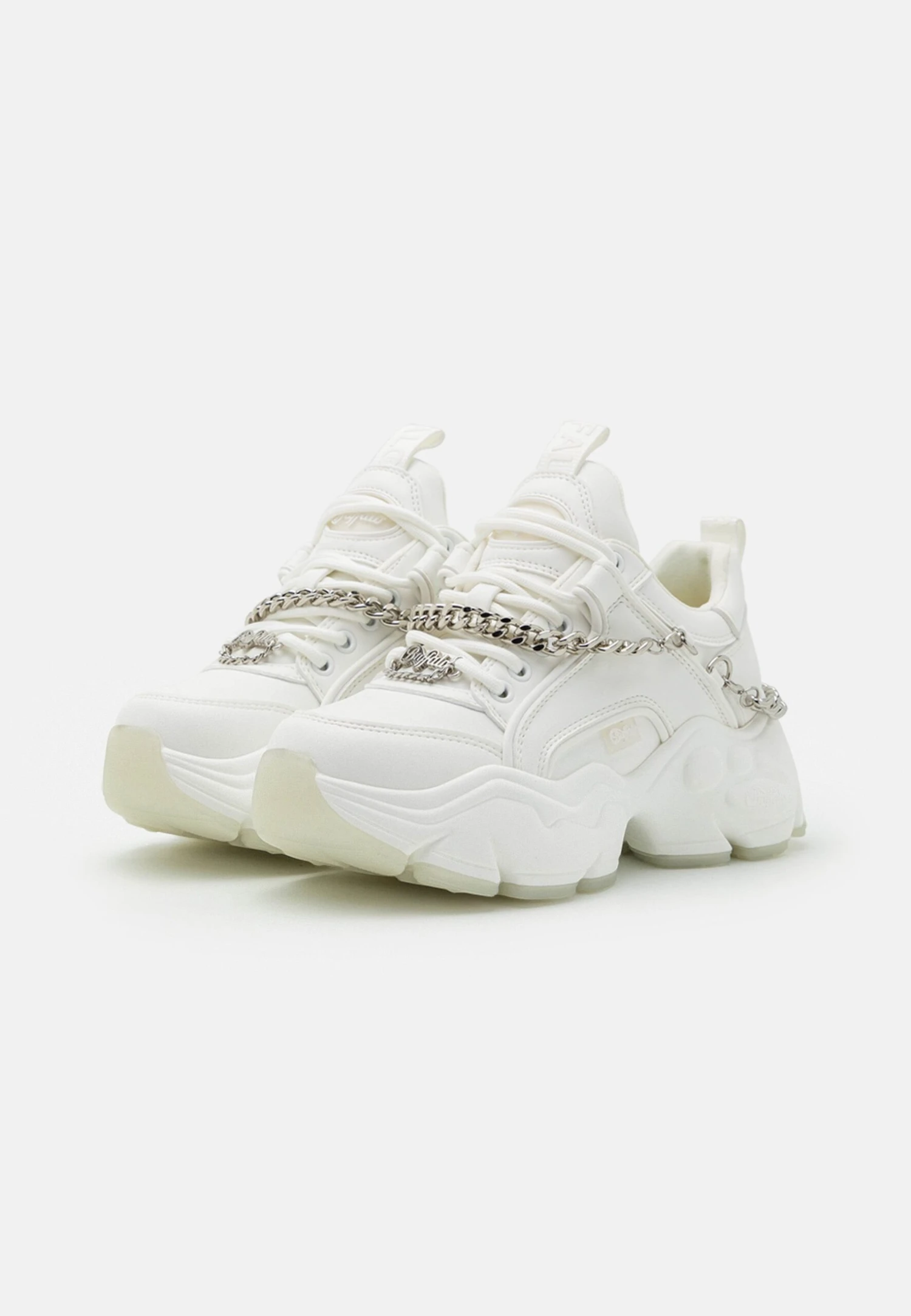 Buffalo Binary Chain Vegan - Zapatillas - White/Silver 3 Buffalo Binary Chain Vegan - Zapatillas - White/Silver - Imagen 3