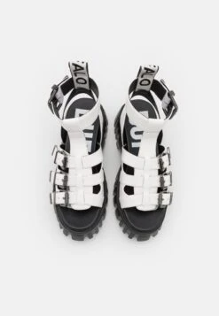 Buffalo Vegan Lion Teeth - Sandalias Con Plataforma - White -Buffalo 91f088178e73495c8e9ebe38e613c051