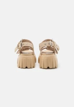 Buffalo Vegan Lion Hard - Sandalias Con Plataforma - Cream -Buffalo 9423f30bc60b4bedb0f0a6f26472e6a9