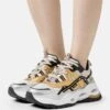Buffalo Triplet Hollow Vegan - Zapatillas - Gold/Silver/Black