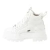 Buffalo Aspha Mid - Botines Con Plataforma - White