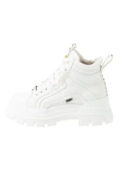 Buffalo Aspha Mid - Botines Con Plataforma - White