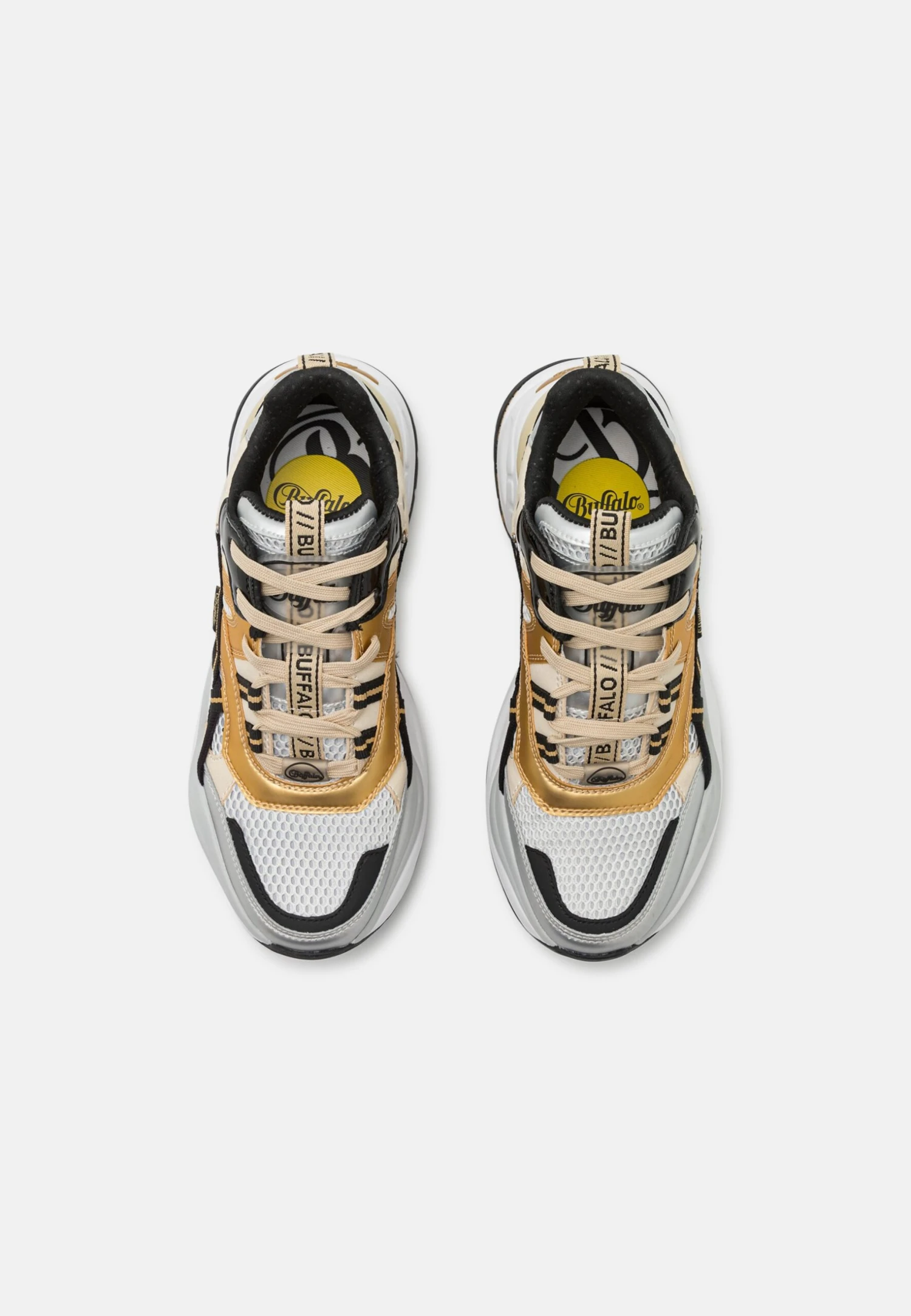 Buffalo Triplet Hollow Vegan - Zapatillas - Gold/Silver/Black 6 Buffalo Triplet Hollow Vegan - Zapatillas - Gold/Silver/Black - Imagen 6