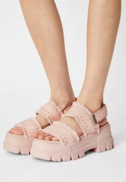 Buffalo Vegan Aspha- Sandalias Con Plataforma - Rose