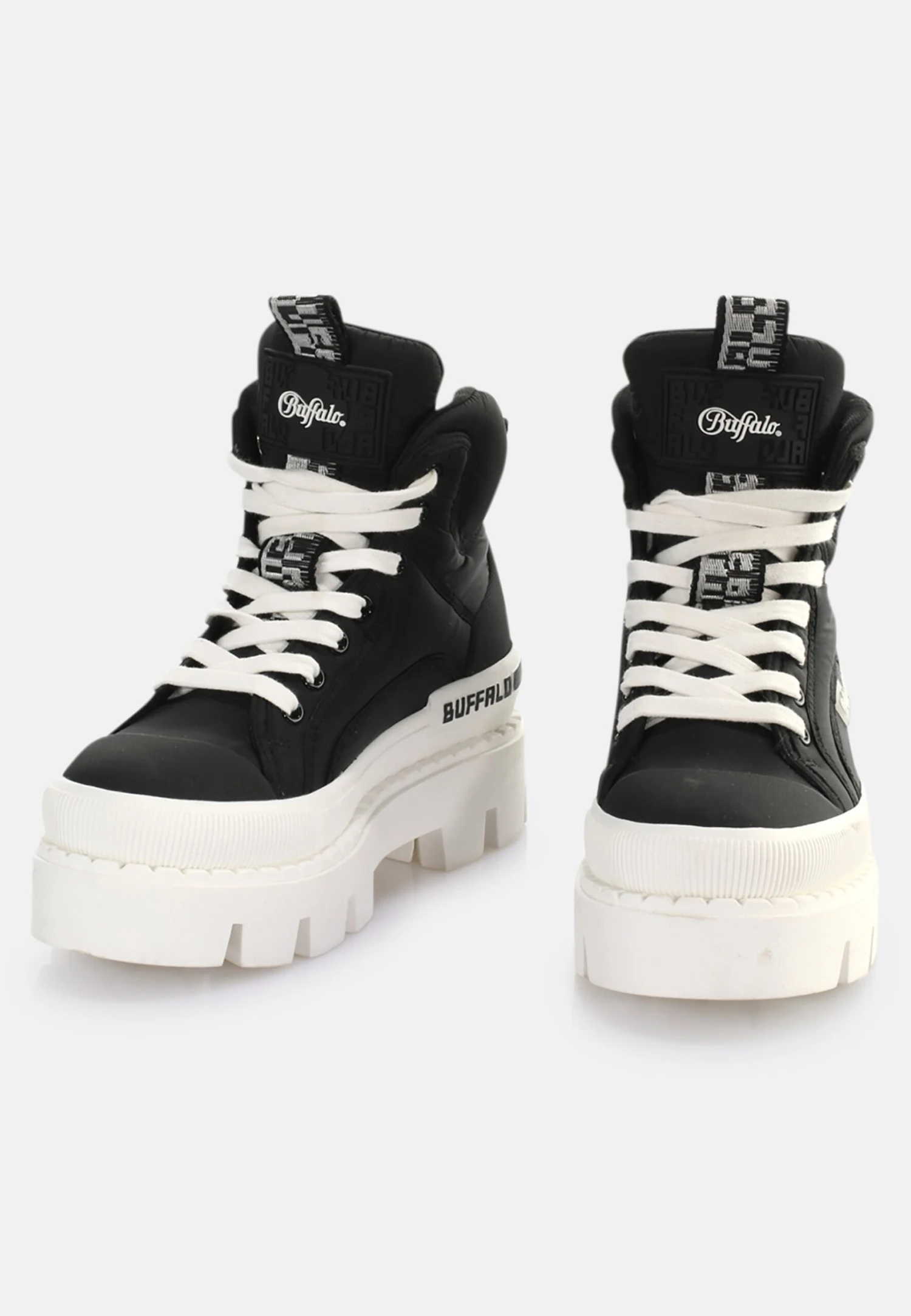 Buffalo Raven Laceup Mid - Zapatillas Altas - Black 3 Buffalo Raven Laceup Mid - Zapatillas Altas - Black - Imagen 3