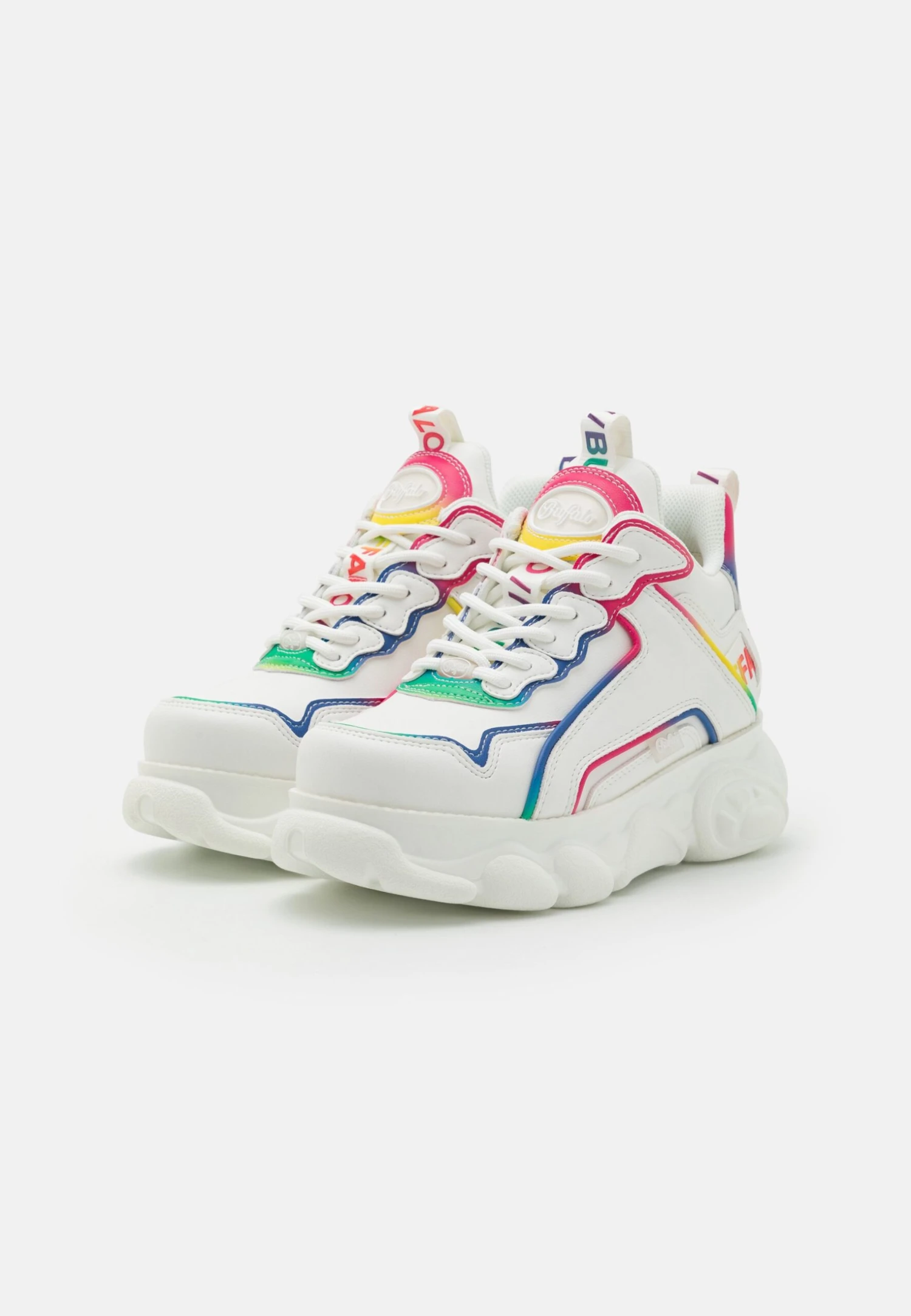 Buffalo Chai - Zapatillas - White/Rainbow 3 Buffalo Chai - Zapatillas - White/Rainbow - Imagen 3