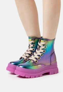 Buffalo Aspha - Botines Con Plataforma - Mermaid Purple