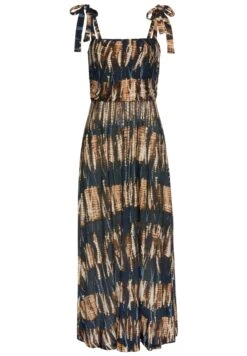 Buffalo Vestido Largo - Marine Bedruckt -Buffalo 9e415ad9718743a2b6af8b64d286a901