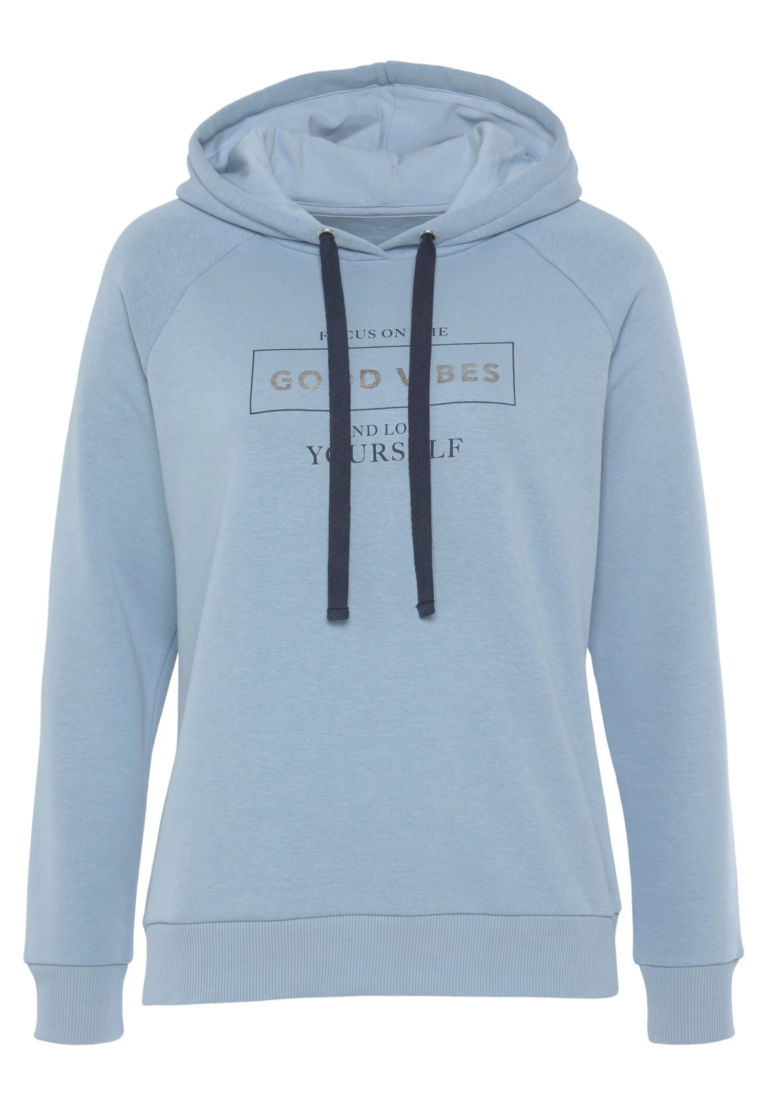 Buffalo Jersey Con Capucha - Hellblau 3 Buffalo Jersey Con Capucha - Hellblau - Imagen 3