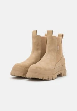 Buffalo Aspha Chelsea Mid - Botines Con Plataforma - Taupe -Buffalo a24e33650b094e078dea042d7b8957e4