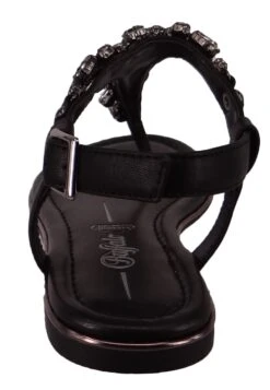 Buffalo Komfort Rhonda - Sandalias De Dedo - Black -Buffalo a7f6a2c932cd4c93a359cf79486b6334