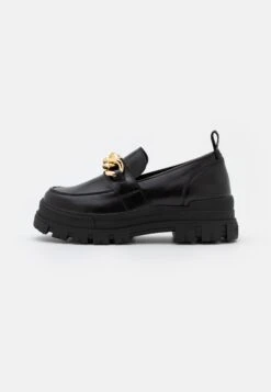 Buffalo Aspha Loafer Chain - Mocasines - Black