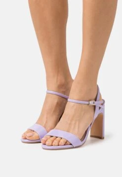 Buffalo Vegan Jean Neat - Sandalias De Tacón - Lavender