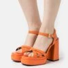 Buffalo May Donna Vegan - Sandalias - Orange