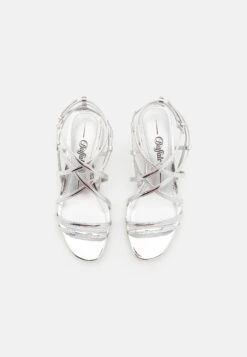Buffalo Cage Vegan - Sandalias - Silver -Buffalo b227c473b3b84c14bc53b7f151d1e31d
