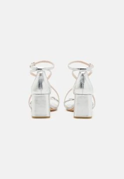 Buffalo Vegan April Glam - Sandalias - Silver -Buffalo b6bae3a960294648986047924d2fd006