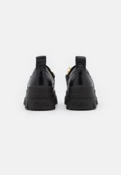 Buffalo Vegan Aspha Loafer Chain - Zapatos De Plataforma - Black -Buffalo b6d92ef51b6c4f2d8cea71f73ce786ab