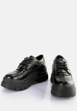 Buffalo Aspha Brogue - Zapatos Con Cordones - Schwarz -Buffalo b7b8292ed9ac412e8c371caa127c90c2