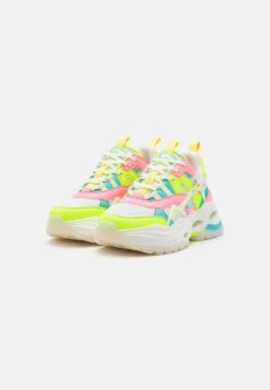 Buffalo Triplet Hollow - Zapatillas - White/Neon Multi-Coloured -Buffalo b88bed66e9bd4672b3364854b2cc81dc
