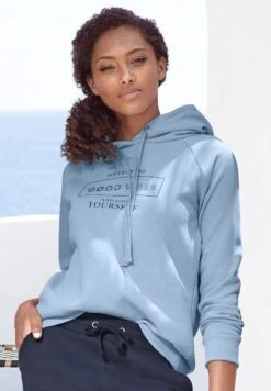 Buffalo Jersey Con Capucha - Hellblau