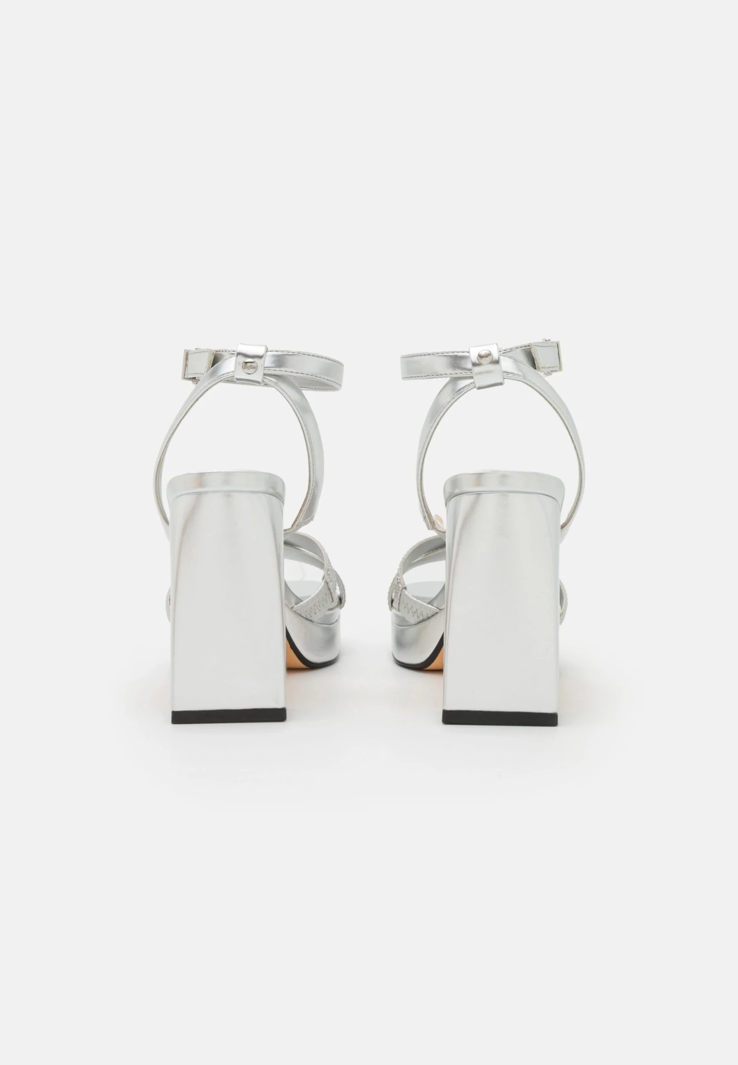 Buffalo Cherry Glam Vegan - Sandalias De Tacón - Silver 4 Buffalo Cherry Glam Vegan - Sandalias De Tacón - Silver - Imagen 4